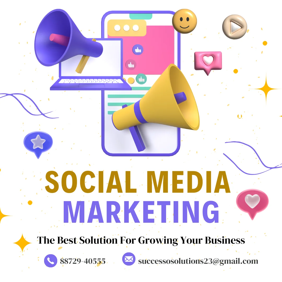 Colorful Modern Social Media Marketing Instagram Post